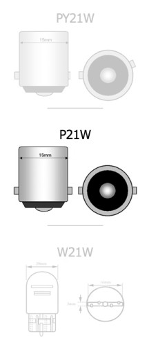 2в1 ДНЕВНЫЕ ОГНИ И ПОВОРОТНИКИ LED DRL P21W
