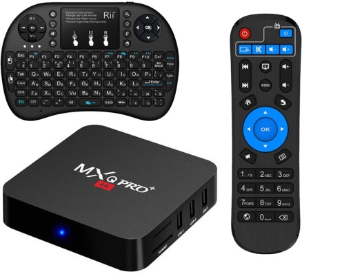 MXQ PRO TV BOX 2/16 ГБ ANDROID 9 Pie УМНАЯ КЛАВИАТУРА