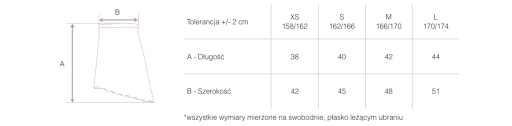 KRÓTKA TUNICZKA TANIEC SPÓDNICZKA BALETOWA Z3 MH M