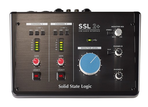 Аудиоинтерфейс Solid State Logic SSL 2+ + пакет программного обеспечения