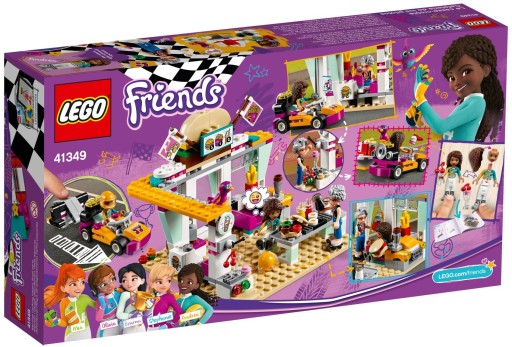 LEGO FRIENDS 41349 ГОНОЧНЫЙ РЕСТОРАН-БАР, магазин