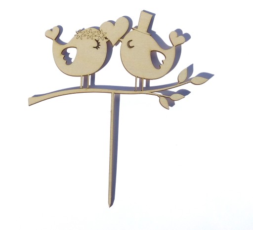 MDK Топпер Love Birds 18х20см (1117)