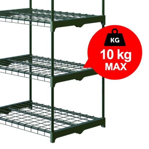 МИНИ-БАЛКОННАЯ ТЕПЛИЧНАЯ ПЛЕНКА 4 ПОЛКИ 160x70x50см