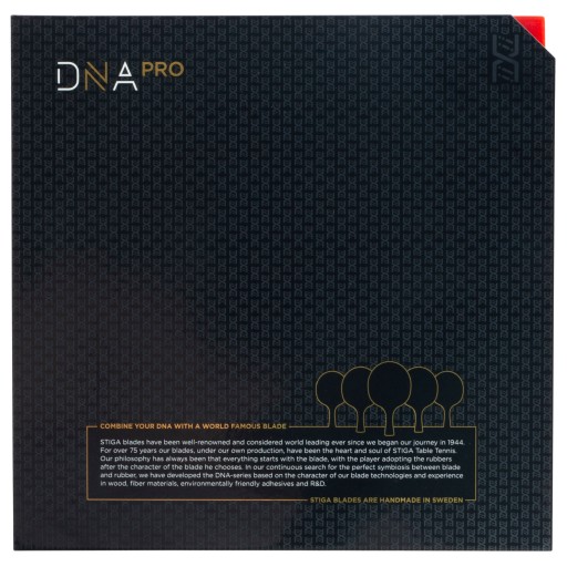 STIGA DNA PRO H 1,9 мм, красная подкладка