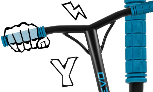 Трюковый самокат SOKE EVO ABEC-9 Stunt 100 кг.