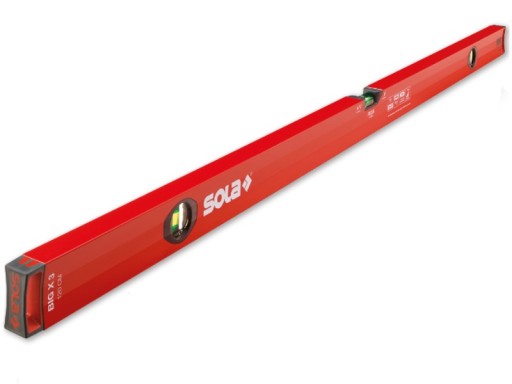 Алюминиевый уровень SOLA BIGX3 150 см с эпоксидным покрытием