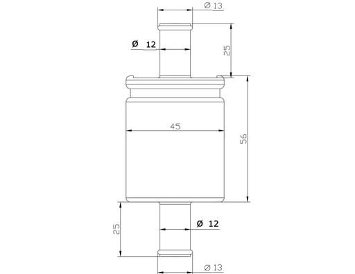 5шт ФИЛЬТР ВОЗДУШНОЙ ФАЗЫ CZAJA FS FLS 12мм 12 12/12