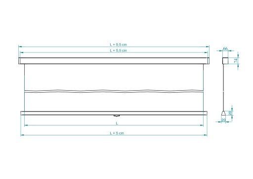 ПОТОЛОЧНЫЙ НАСТЕННЫЙ ЭКРАН 300см 16:9 Белый Серый HD 3D