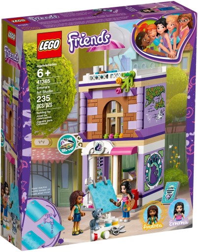 LEGO FRIENDS 41365 ДОМ ЭММЫ АТЕЛЬЕ ЭММА магазин!