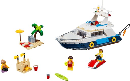 LEGO CREATOR 31083 ДОМ НА ПЛЯЖЕ КОРАБЛЬ МОТОРНАЯ ЛОДКА!