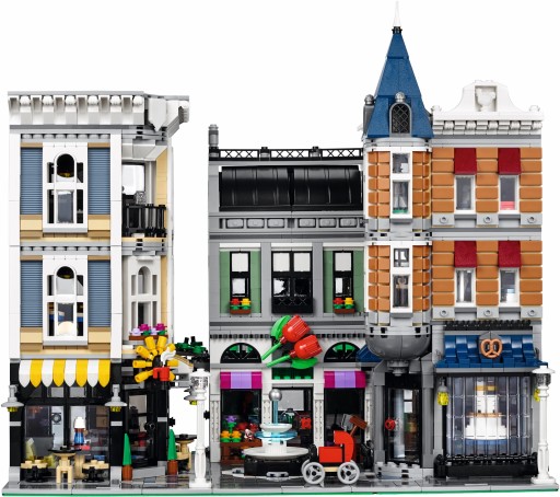 LEGO CREATOR EXPERT 10255 ПЛОЩАДЬ СБОРКИ ГОРОД!
