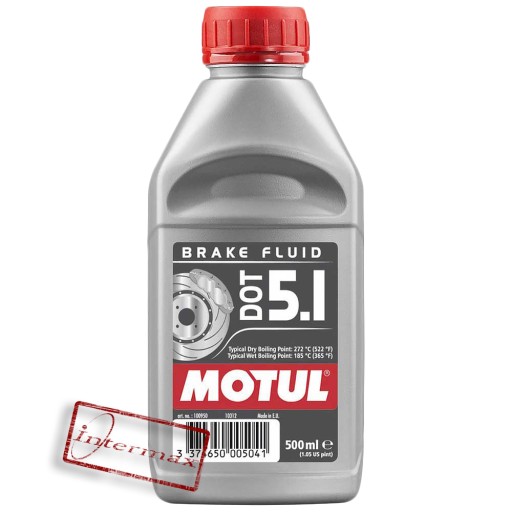 ТОРМОЗНАЯ ЖИДКОСТЬ MOTUL DOT 5.1 500 МЛ BRAKE FLUID