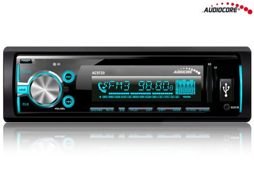 RADIO SAMOCHODOWE USB KARTA SD BLUETOOTH MP3 WMA