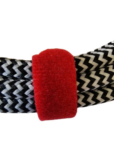 Organizer na kable Opaski zaciskowe Rzep wielokrotnego użytku 20 cm 10szt
