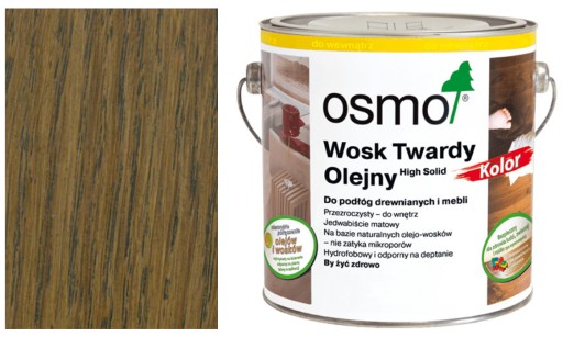 МАСЛО ТВЕРДЫЙ ВОСК Osmo 0,75л черный