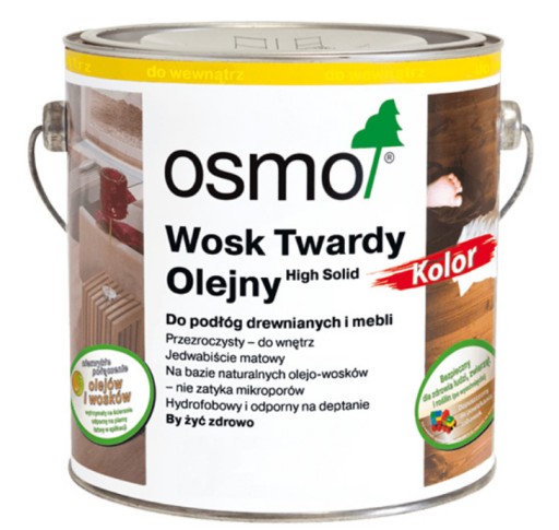 МАСЛО ТВЕРДЫЙ ВОСК Osmo 0,75л черный