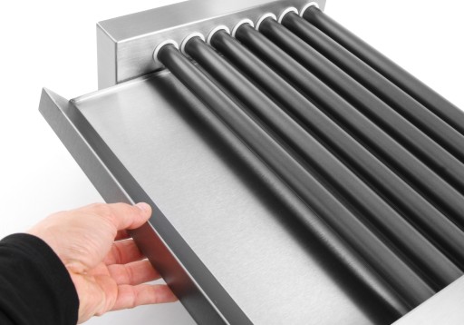 РОЛИКОВЫЙ НАГРЕВАТЕЛЬ ДЛЯ ХОТ-ДОГОВ ГРИЛЬ INOX HENDI РОЛИКОВЫЙ НАГРЕВАТЕЛЬ