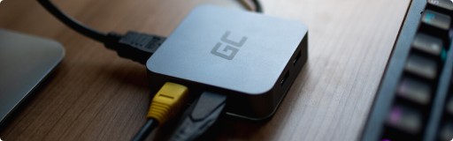 АДАПТЕР-концентратор USB-C USB 6IN1 3x USB 3.0 USB C ETHERNET HDMI 4K ДЛЯ MACBOOK PRO
