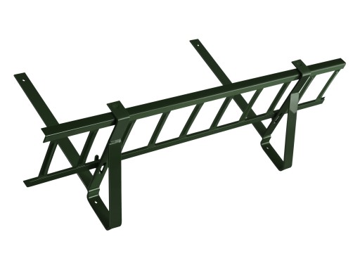 Płotek śniegowy 150cm/20cm do blachodachówki 350/20 ciemnozielony