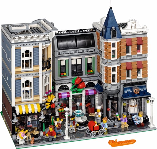 LEGO CREATOR EXPERT 10255 ПЛОЩАДЬ СБОРКИ ГОРОД!