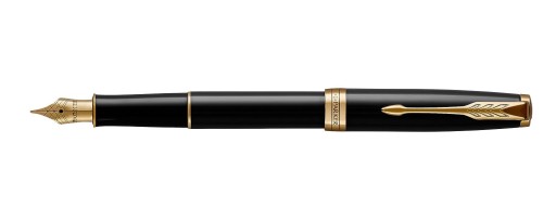 ШАРИКОВАЯ РУЧКА PARKER + ПЕРЬЕВАЯ РУЧКА SONNET BLACK GT