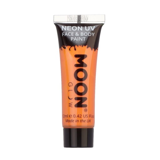 УФ-КРАСКА ДЛЯ ЛИЦА И ТЕЛА MoonGlow UV Orange
