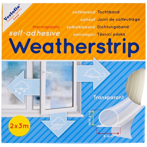 ЧЕРНАЯ Уплотнительная лента WINDOW SEAL