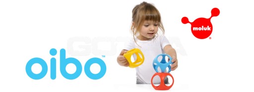 Креативная игрушка-прорезыватель MOLUK OIBO для малышей