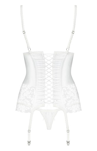 Gorset + stringi OBSESSIVE 871 ecru L XL