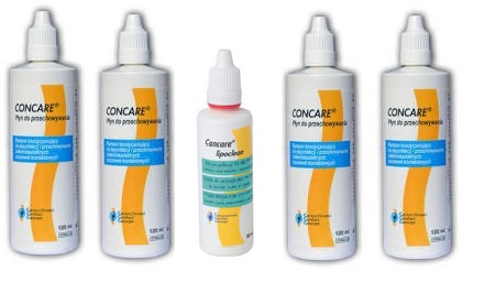 Concare 4 + набор растворов для твердых линз Lipo
