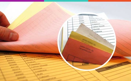 DRUKI Bloczki SAMOKOPIUJĄCE DL 10 bloczków po 25 kompletów Oryginał+2 Kopie