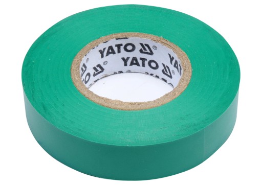 ЛЕНТА ИЗОЛЕНТА 15мм 20м ЗЕЛЕНАЯ YATO YT-81595