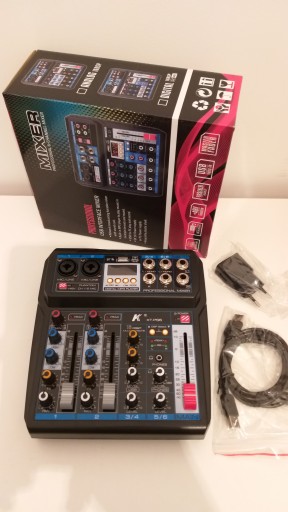 Микшерный пульт 6 каналов домашний mp3 BT studio