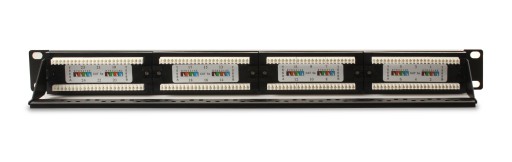 GETFORT Патч-панель патч-панель RACK 19' 5e 24p UTP