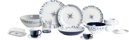 MISKA SAŁATKOWA DUŻA BRUNNER BLUE OCEAN 23,5 cm