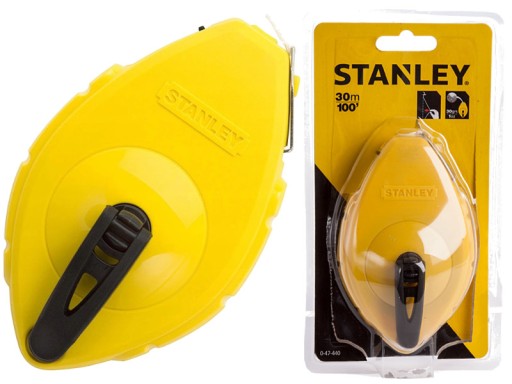 STANLEY Линия для разметки струн, 30 м, ABS 0-47-440