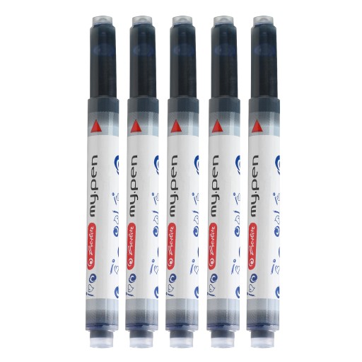 Картриджи HERLITZ MY.PEN, ДЛИННЫЕ, 5 шт.