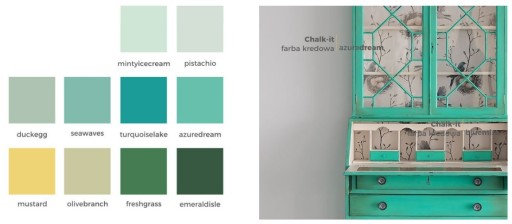 Farba kredowa do mebli Chalk-it Hazy Grey