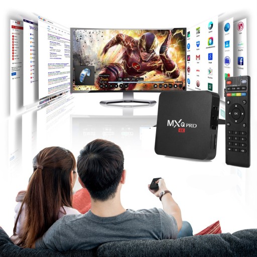 MXQ PRO TV BOX 2/16 ГБ ANDROID 9 Pie УМНАЯ КЛАВИАТУРА
