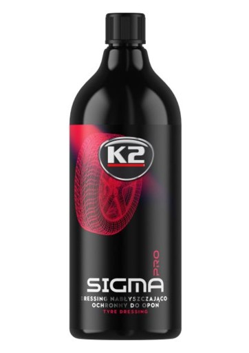 K2 SIGMA PRO 1L ЗАПРАВКА ШИН, ЧЕРНАЯ