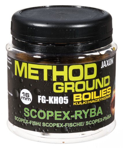 Jaxon ПРОТЕИНОВЫЕ ШАРИКИ Method Ground КЛУБНИКА 16 FG-KH