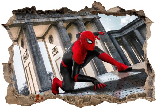 3D наклейки для детей «Человек-Паук: Вдали от дома» 130х90