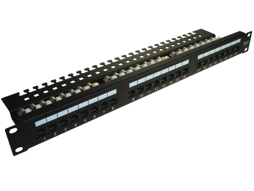 ПАТЧ-ПАНЕЛЬ UTP CAT.6 24 ПОРТА PGF-6UTP24-B5 GETFORT