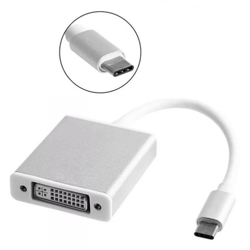 Переходник с USB-C 3.1 на DVI для Macbook S8 S9