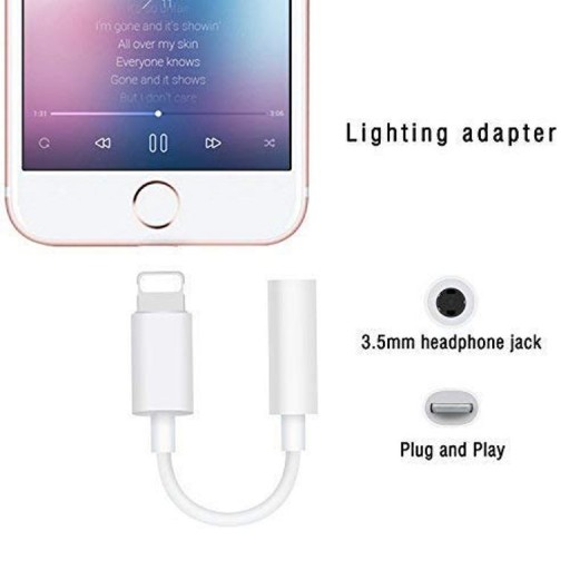АДАПТЕР JACK LIGHTNING iPhone 7 8 X
