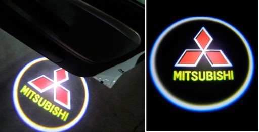 MITSUBISHI ASX OUTLANDER PROJEKTOR LED LOGO DRZWI