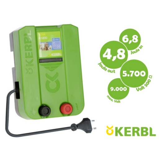PASTUCH ELECTRIZER KERBL TITAN Ni 6800 6.8 Jula