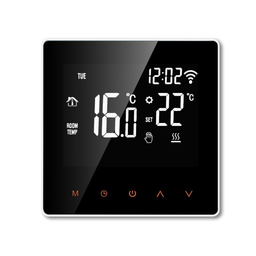 TUYA LCD WIFI ТЕРМОСТАТ для газового/водяного котла теплого пола 3А