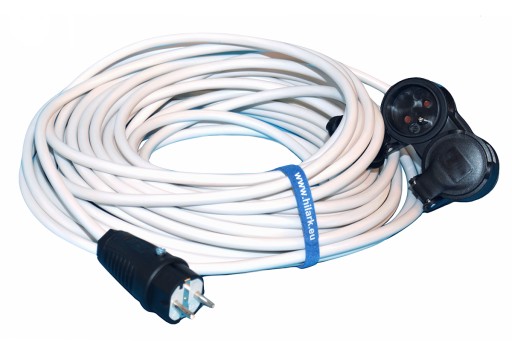 Przedłużacz z rozgałęźnikiem 50m H05VV-F 3x1,5 OWY
