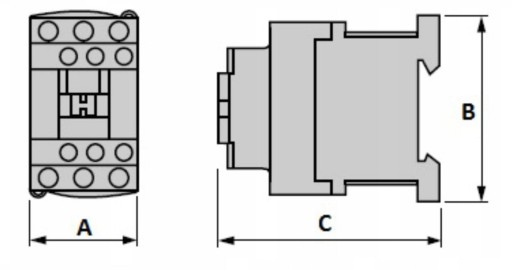 КОНТАКТОР LC1 D65 30 кВт, 65 А, катушка, 230 В переменного тока, РЕЛЕ